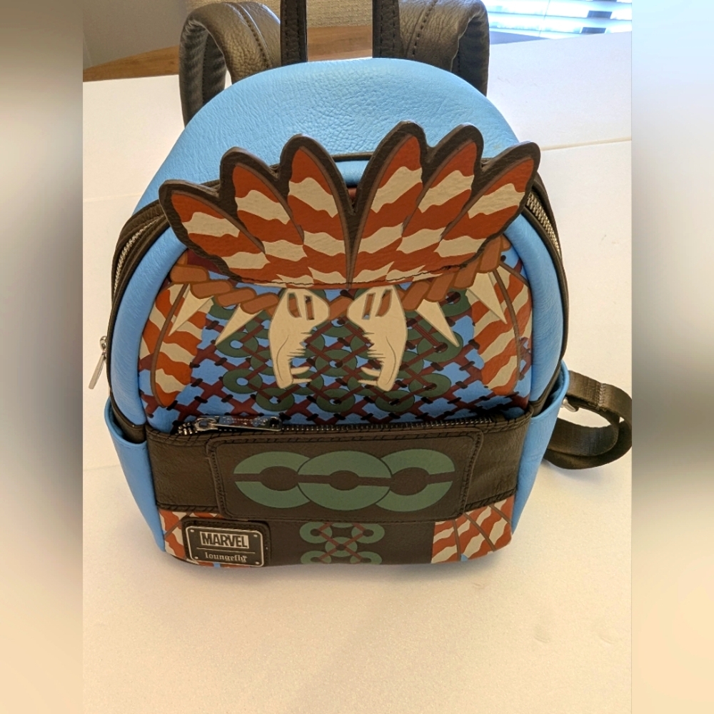 Disney Parks Loungefly Marvel Black Panther Wakanda Forever Mini Backpack
